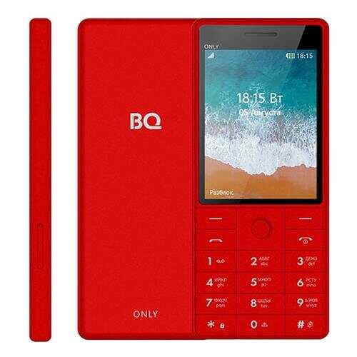 Мобильные телефон BQ 2815 Only Red в Теле2