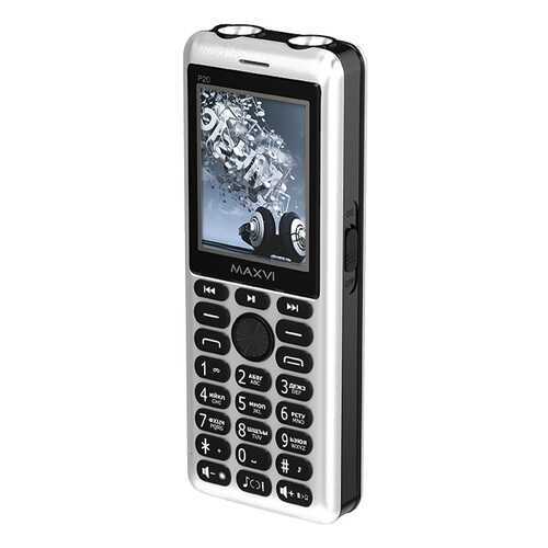 Мобильные телефоны Maxvi P20 (2 SIM) Black/Silver в Теле2