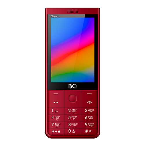 Мобильный телефон BQ 3595 Elegant Red в Теле2