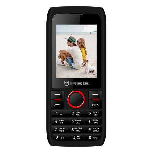 Мобильный телефон Irbis SF54r Black/Red в Теле2