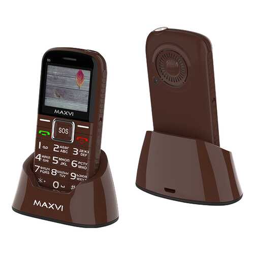 Мобильный телефон Maxvi B5 Brown в Теле2