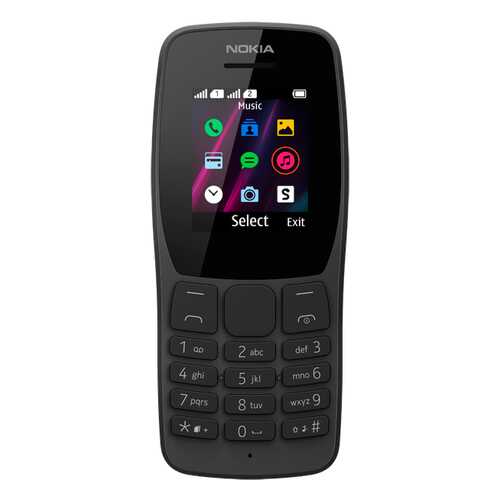 Мобильный телефон Nokia 110DS ТА-1192 Black в Теле2