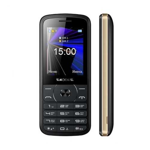 Мобильный телефон teXet TM-D229 Black в Теле2