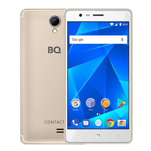 Смартфон BQ BQ-5001L Contact 8Gb Gold в Теле2