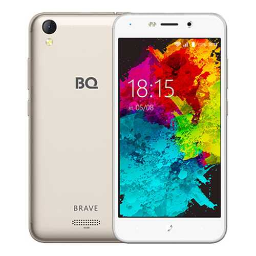 Смартфон BQ BQ-5008L Brave 16Gb Gold в Теле2