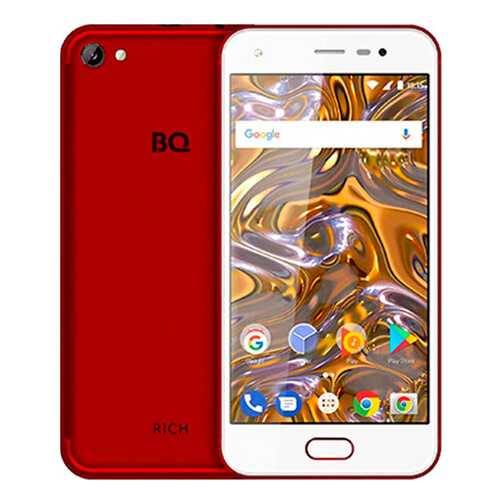 Смартфон BQ BQ-5012L Rich 8Gb Red в Теле2