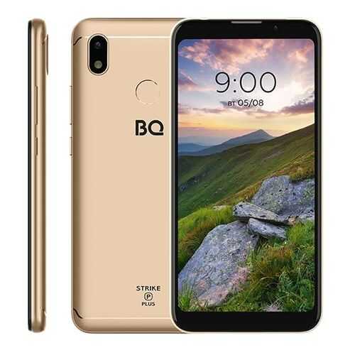 Смартфон BQ BQ-5535L Strike Power Plus Gold в Теле2