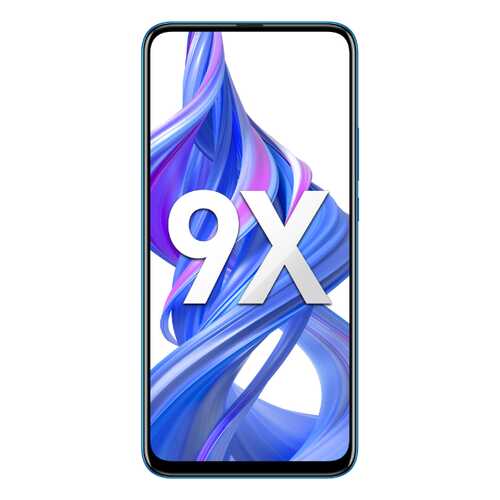 Смартфон Honor 9X 4+128Gb Sapphire Blue (STK-LX1) в Теле2