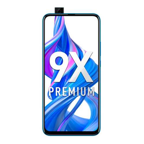 Смартфон Honor 9X Premium 6+128Gb Sapphire Blue в Теле2