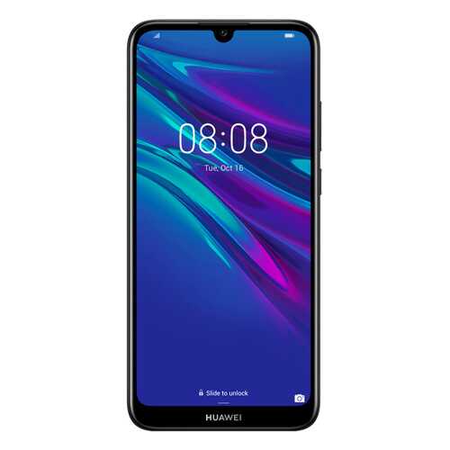 Смартфон Huawei Y6 (2019) 32Gb Midnight Black (MRD-LX1F) в Теле2