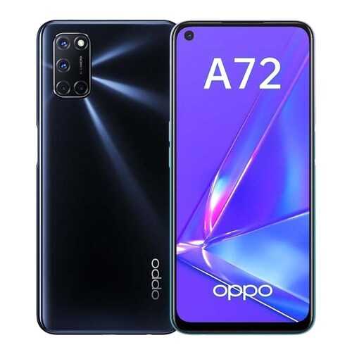 Смартфон OPPO A72 4+128GB Twilight Black (CPH2067) в Теле2