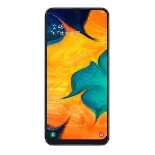 Смартфон Samsung Galaxy A30 (2019) 32Gb White (SM-A305F) в Теле2