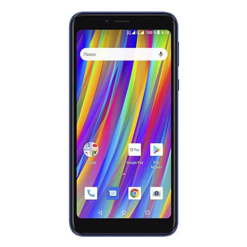 Смартфон teXet Pay 5 3G Blue (TM-5083) в Теле2