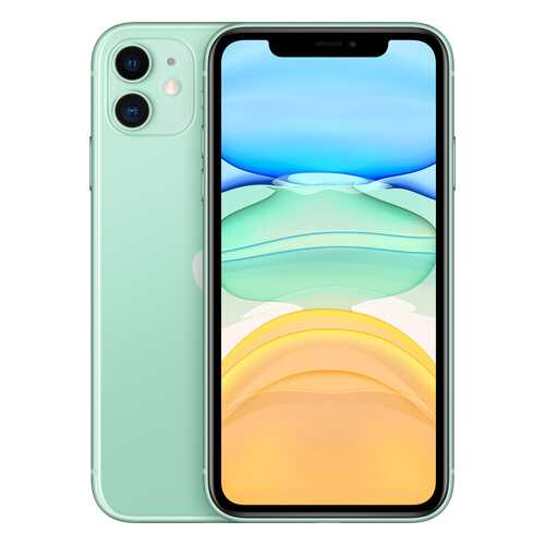 Смартфон Apple iPhone 11 128GB Green (MWM62RU/A) в Теле2