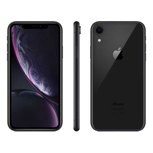 Смартфон Apple iPhone XR 128GB Black (MRY92RU/A) в Теле2