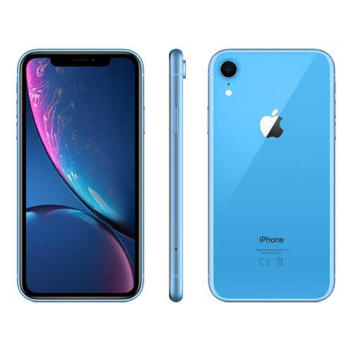 Смартфон Apple iPhone XR 64GB Blue (MRYA2RU/A) в Теле2