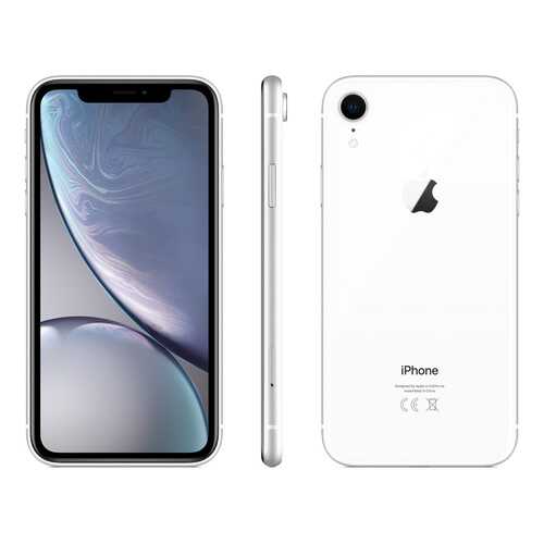 Смартфон Apple iPhone XR 64GB White (MRY52RU/A) в Теле2